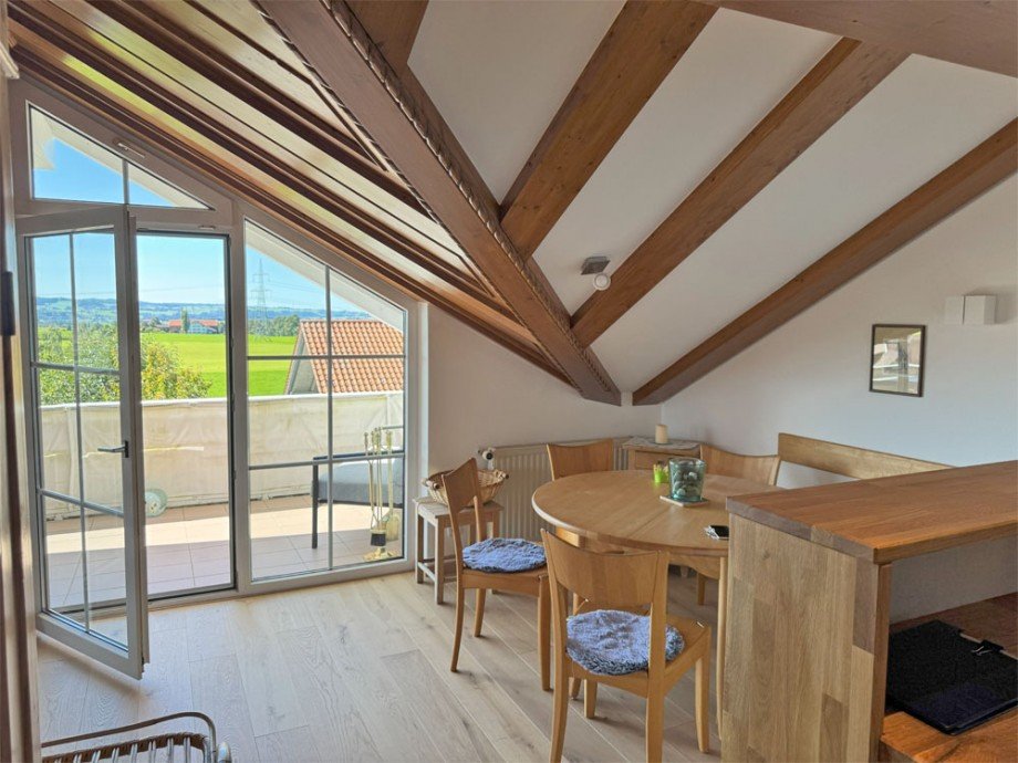 Essplatz Dachgeschosswohnung Haldenwang