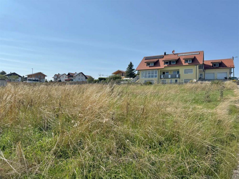 Blick Richtung Westen Wohngrundst�ck Oberg�nzburg / Ebersbach