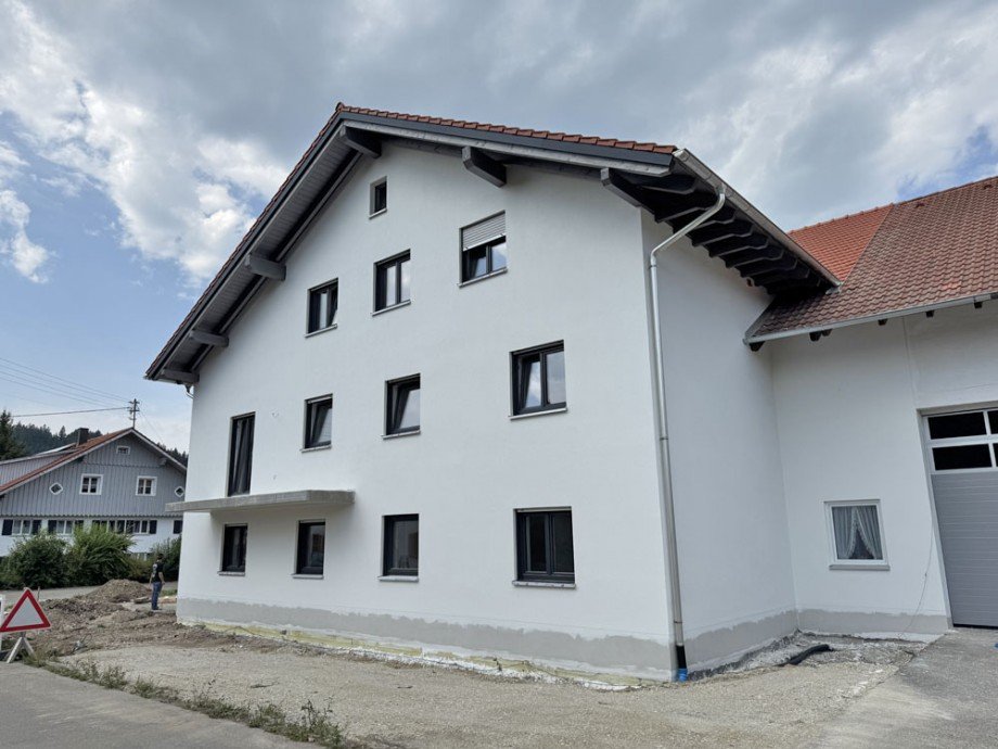 S�dostansicht Etagenwohnung Untrasried / Hopferbach