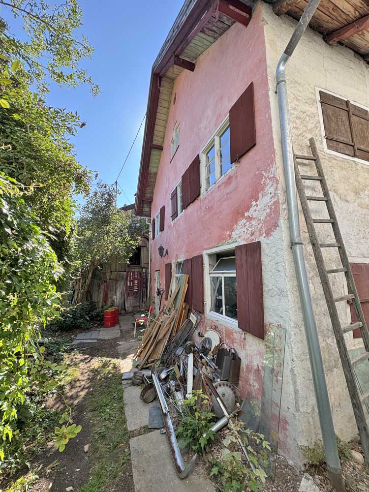S�dfassade Einfamilienhaus Oberg�nzburg
