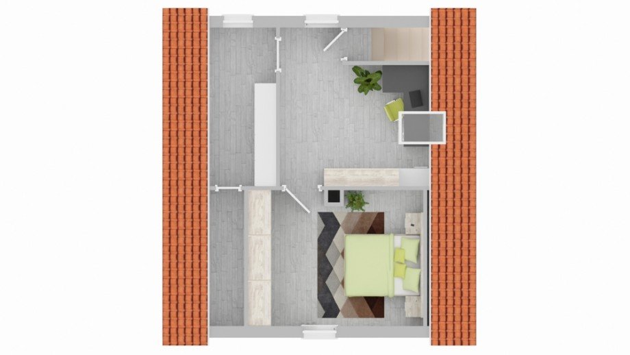 Dachgeschoss 4 Zweifamilienhaus Oberg�nzburg