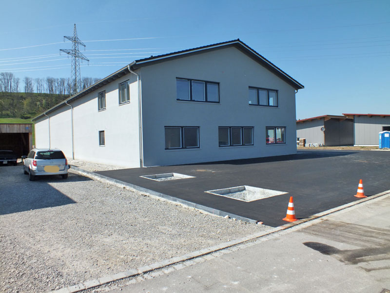 S�dwestansicht B�rohaus G�nzach