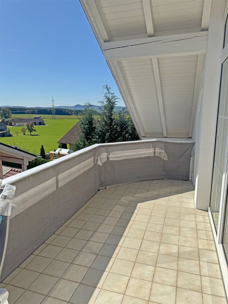 S�dbalkon Dachgeschosswohnung Haldenwang