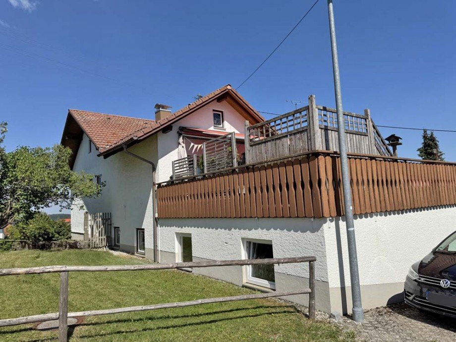 Nordwestansicht Einfamilienhaus Oberg�nzburg