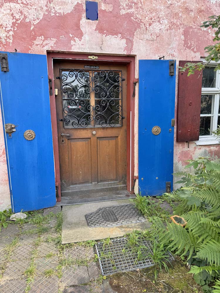 Haupteingang Einfamilienhaus Oberg�nzburg