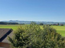 Blick nach Westen Offenes Wohnen, im modernen alpenl�ndischen Stil, sehr gro�e 2 Zi-DG-Wohnung