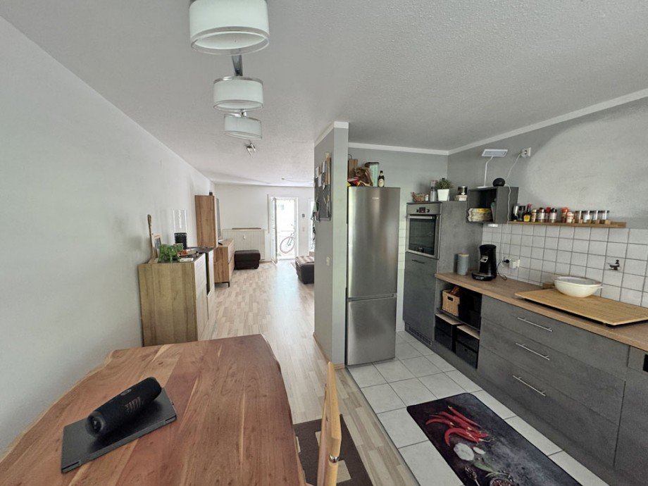 K�che 1 Terrassenwohnung Oberg�nzburg