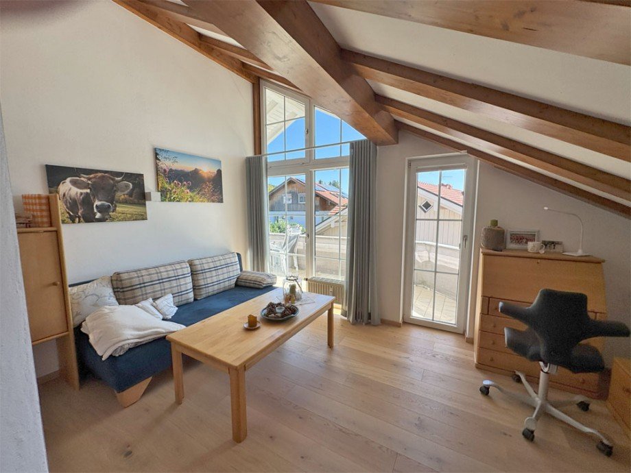 Wohnen Dachgeschosswohnung Haldenwang